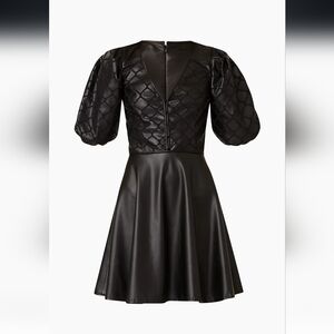 ShoshannaOakley Faux Leather Minidress